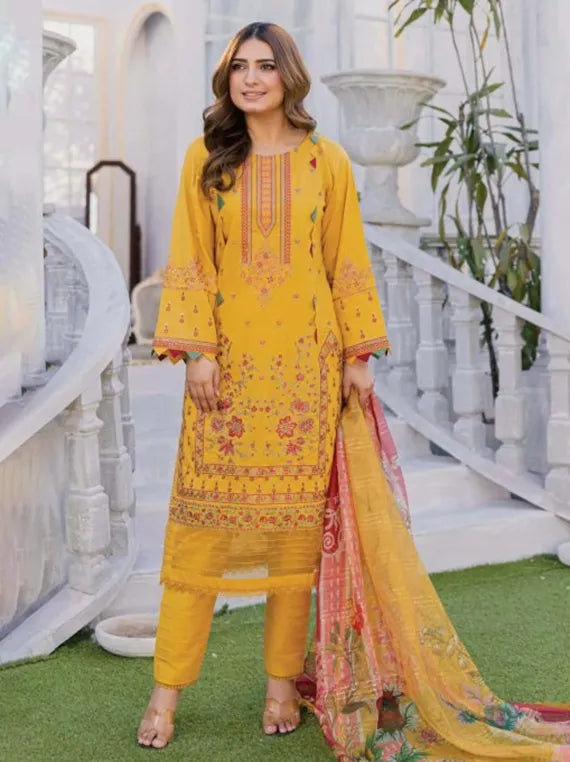 Lawn Reverie UnStitched Collection 2025 (PR-353 B)