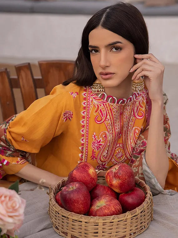 Lawn Reverie UnStitched Collection 2025 (WUS24E31142)