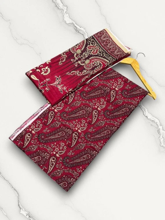 Leaflets Printed Lawn Edit 2026 Vol-RU01 (D-25)