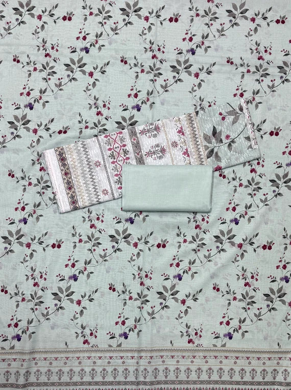 Leaves Printed Lawn Edit 2026 Vol-RY01 (D-07)