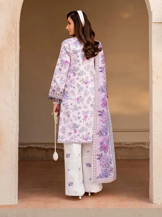 Leyana Lawn Collection 2025 by Alizeh (01-Lavy)