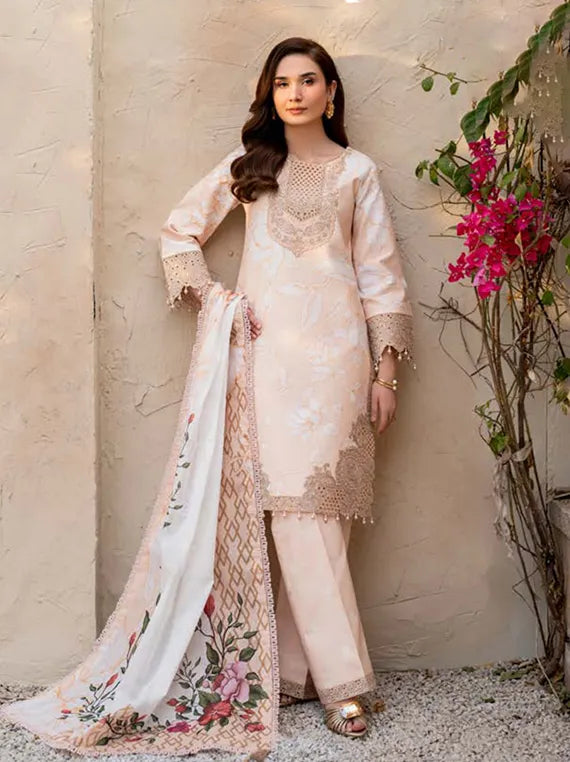 Leyana Lawn Collection 2025 by Alizeh (03-Kaai)