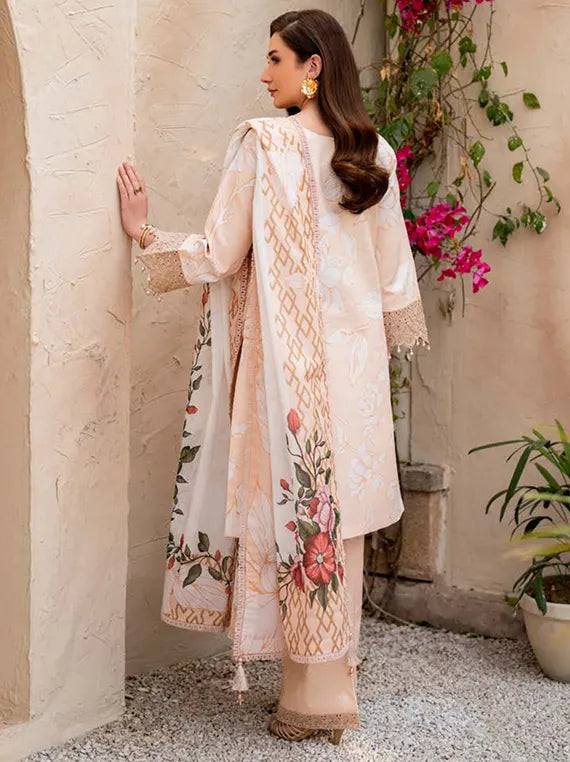 Leyana Lawn Collection 2025 by Alizeh (03-Kaai)