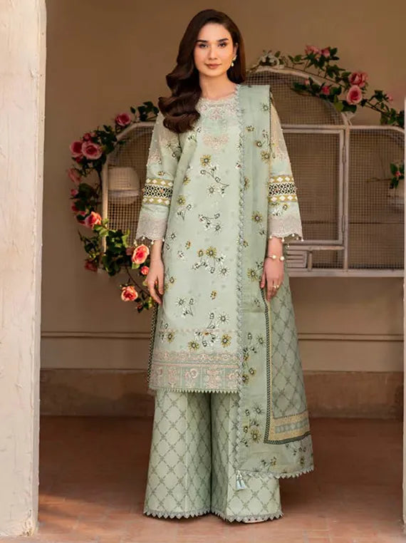 Leyana Lawn Collection 2025 by Alizeh (07-Mintel)