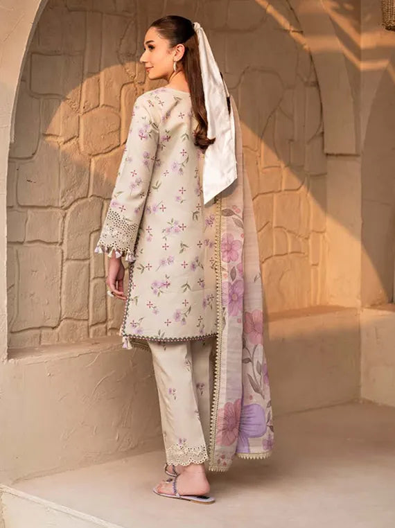 Leyana Lawn Collection 2025 by Alizeh (08-Pesto)