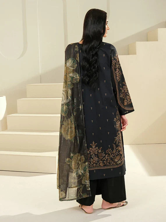 LimeLight 3PC Summer Lawn Collection 2026 (U4233 Black)