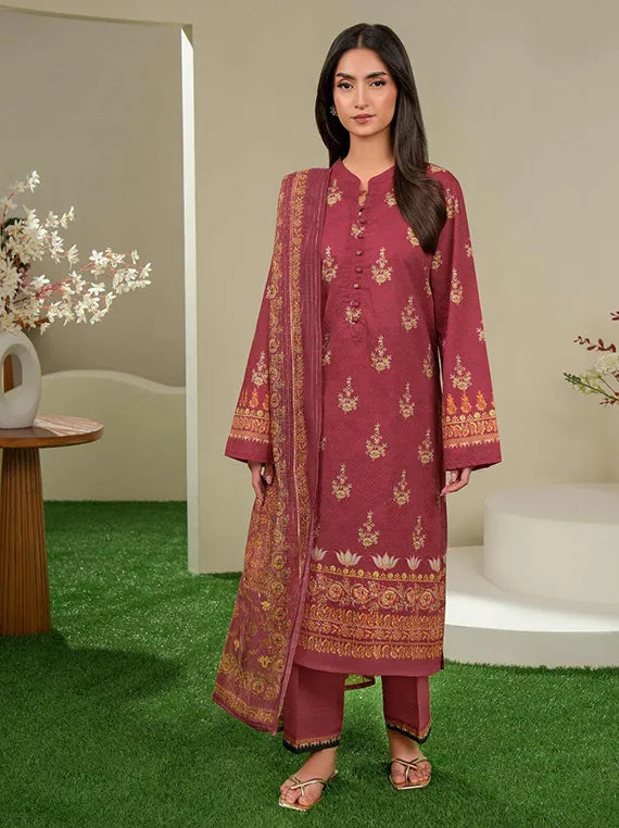 LimeLight Printed Lawn Collection 2025 Vol-04 (U43O5SU-3PC-565)