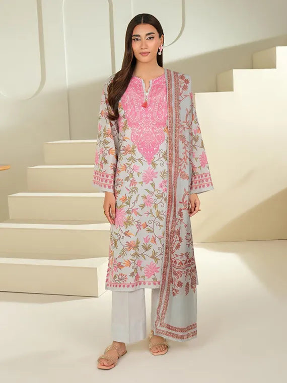Lime Light Cambric Printed Collection 2025 (U4275 WHITE)