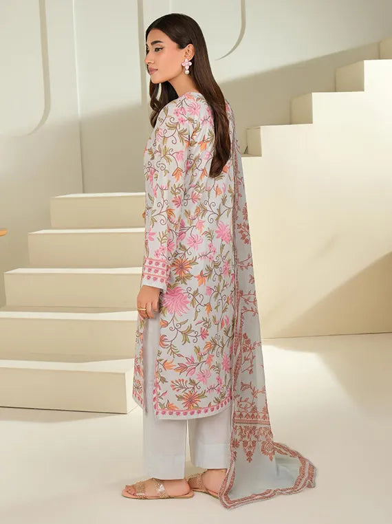 Lime Light Cambric Printed Collection 2025 (U4275 WHITE)
