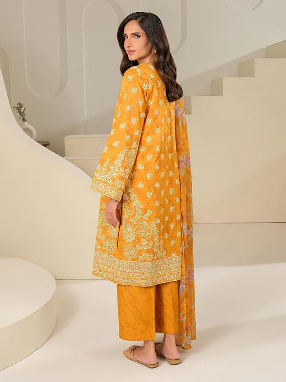 Lime Light Cambric Printed Collection 2025 (U4380 YELLOW)
