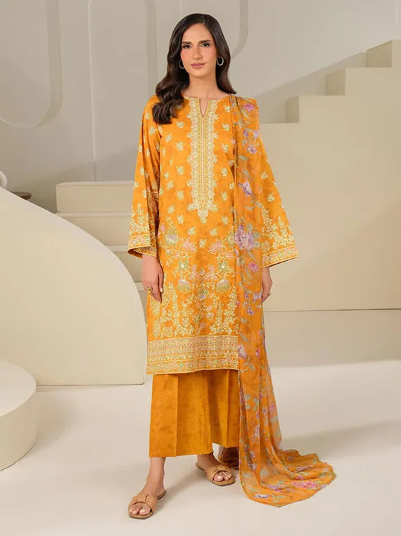 Lime Light Cambric Printed Collection 2025 (U4380 YELLOW)