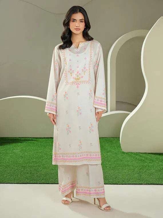 Lime Light Cambric Printed Collection 2025 (U4383 OFF WHITE)