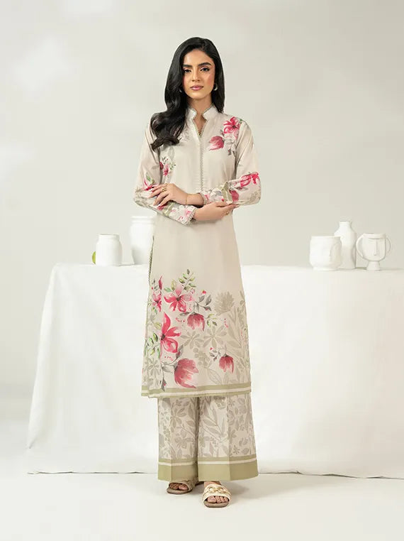 Lime Light Cambric Printed Collection 2025 (U4384 OFF WHITE)