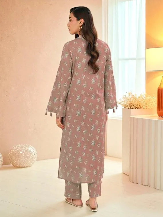 Lime Light Winter Khaddar Collection 2025 (U4541 PINK)