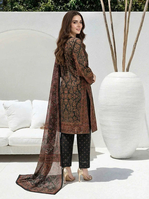Limelight Printed Summer Lawn Collection 2026 (U4963 Black)