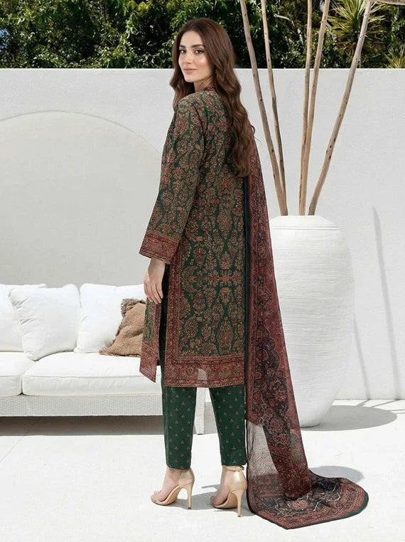 Limelight Printed Summer Lawn Collection 2026 (U4963 Green)