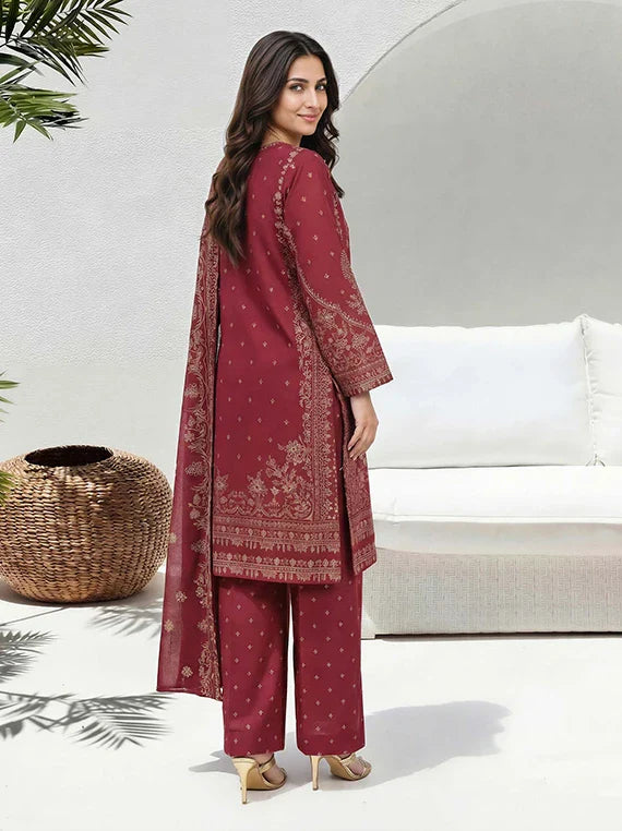Limelight Printed Summer Lawn Collection 2026 (u4587 Plum)