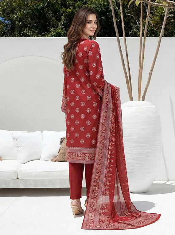 Limelight Printed Summer Lawn Collection 2026 (u4728 Rust)