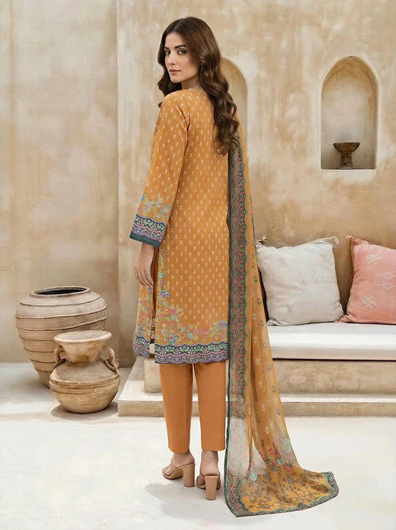Limelight Printed Summer Lawn Collection 2026 (u4820 Yellow)