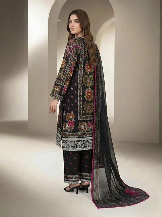 Limelight Printed Summer Lawn Collection 2026 (u4829 Black)