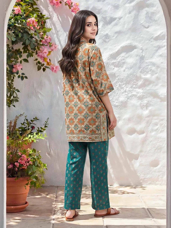 Limelight Unstitched Printed Summer Collection 2026 Vol-04 (U4725ST-2PC-O02)