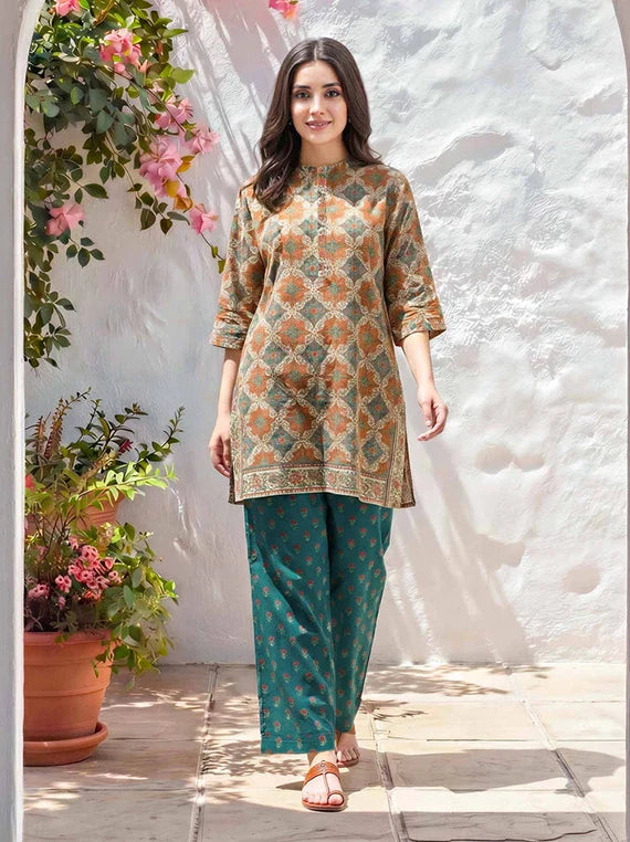 Limelight Unstitched Printed Summer Collection 2026 Vol-04 (U4725ST-2PC-O02)