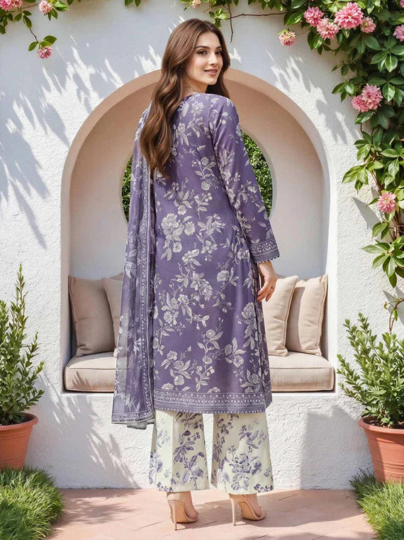 Limelight Unstitched Printed Summer Collection 2026 Vol-04 (U4881SU-3PC-610)