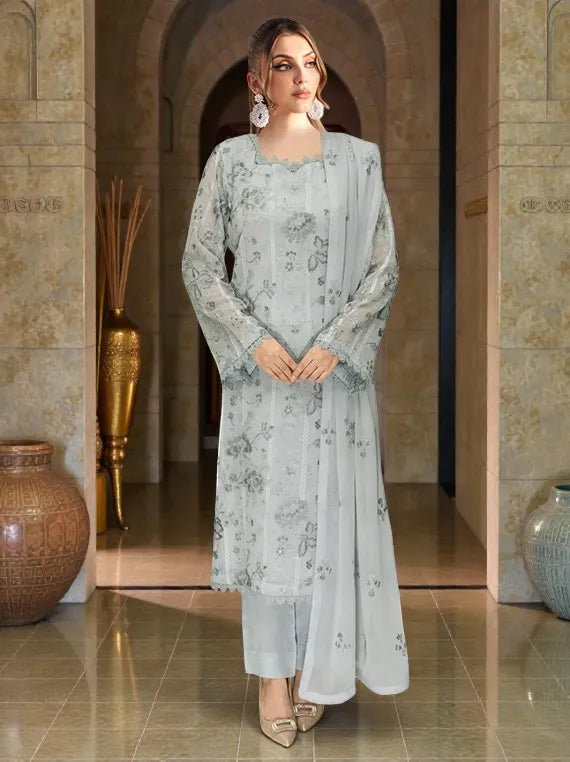 Luxe Chiffon Elegance Collection 2026 Vol-W524 (D-03)