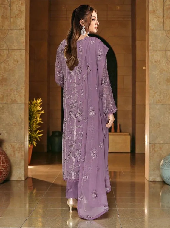 Luxe Chiffon Elegance Collection 2026 Vol-W524 (D-08)