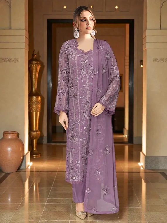 Luxe Chiffon Elegance Collection 2026 Vol-W524 (D-08)