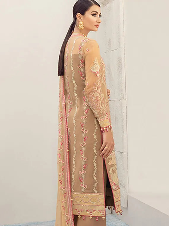 Luxe Festive Embroidered Chiffon Collection 2026 (GL21C 03 Falak)