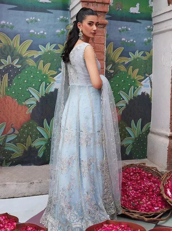 Luxe Festive Embroidered Chiffon Collection 2026 (MCH-10 Izhar)