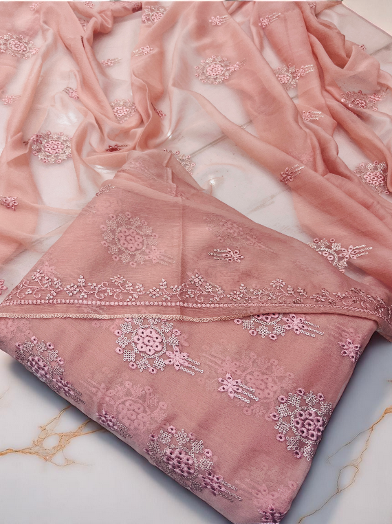 Luxury AllOver Embroidered Chiffon Edit25 Vol-IQ117 (IQ117-02)