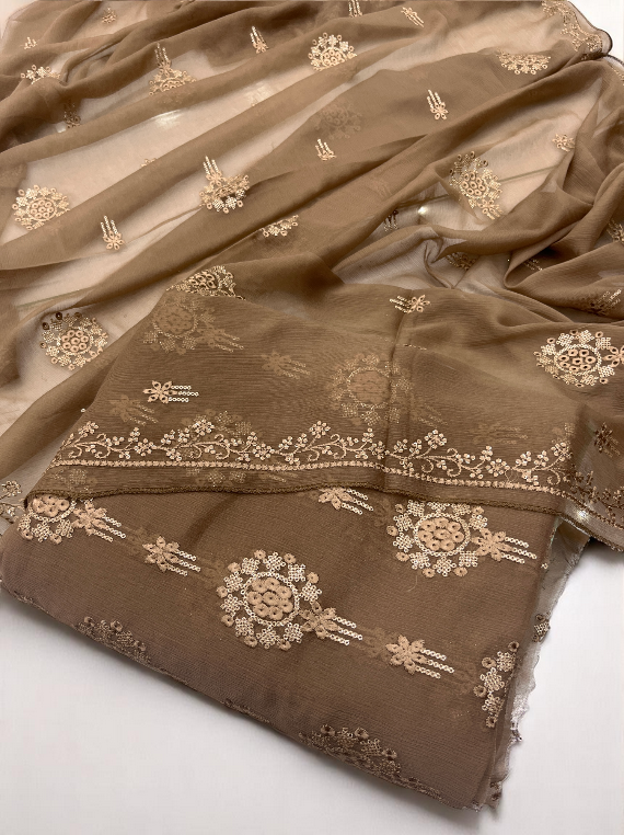 Luxury AllOver Embroidered Chiffon Edit25 Vol-IQ117 (IQ117-05)
