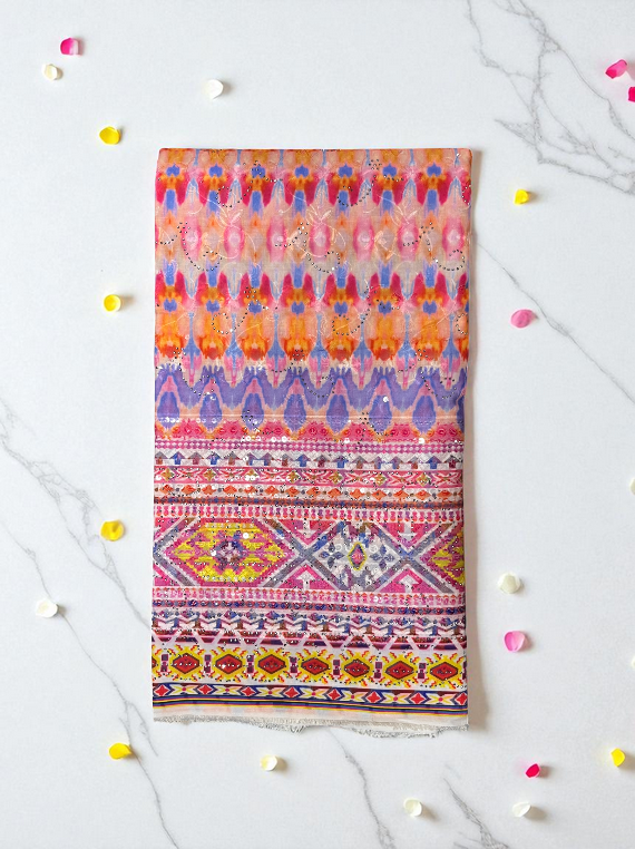 Luxury Chikankari Lawn Shirt Edit25 Vol-LI08 (LI08-07)