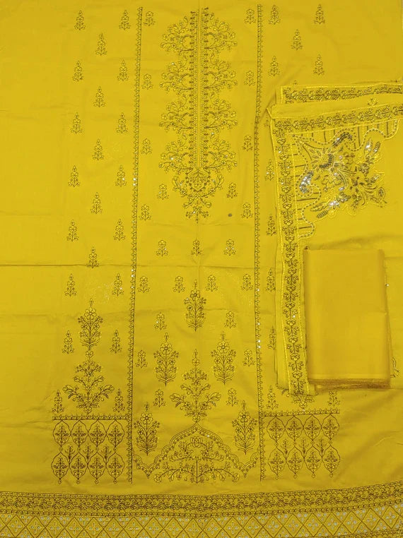 Luxury Embroidered Lawn By UmarPoshak Edit26 Vol-26DE14