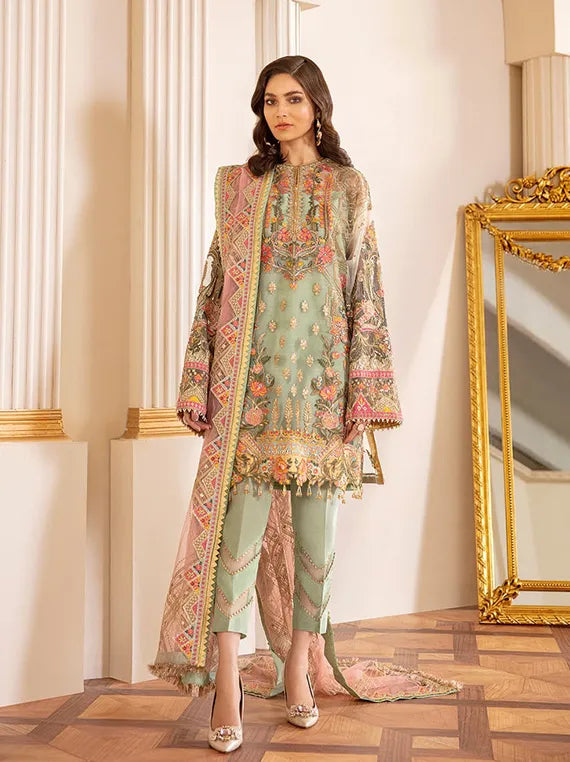 Luxury Embroidered Multi Collection 2025 By Baroque (CH07-01)