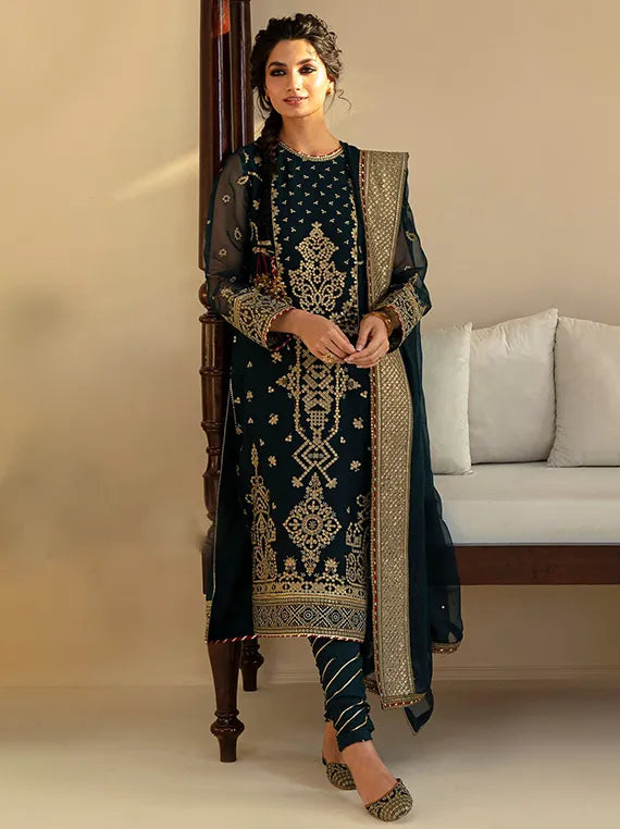 Luxury Embroidered Multi Collection 2025 By Baroque (UF-393)