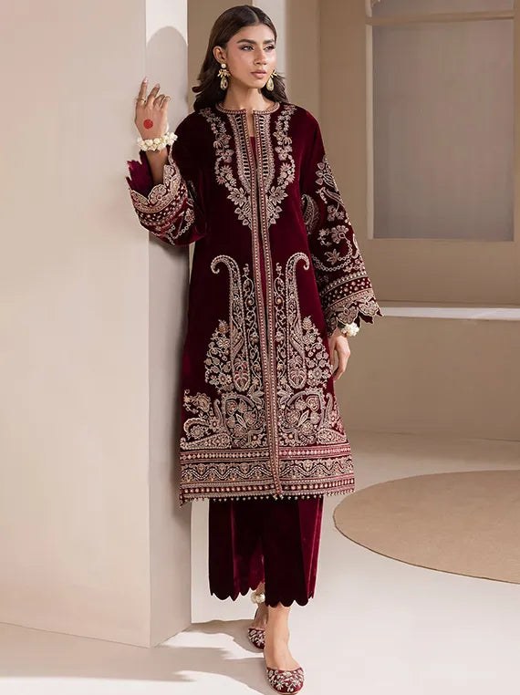 Luxury Embroidered Multi Collection 2025 By Baroque (UF-421)