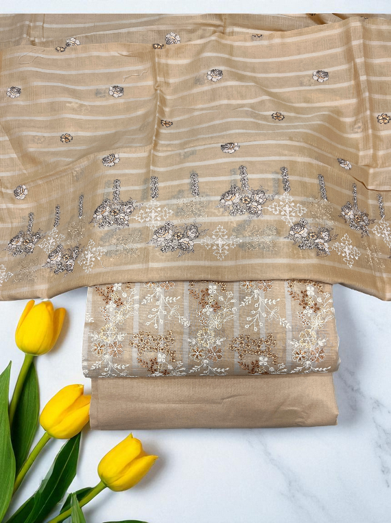 Luxury Embroidery Tila Work Lawn Edit 2025 Vol-25DD12 (25DD12-02)