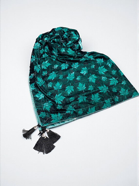 Luxury Plachi Velvet Stone Work Shawl Edit 2025 (25DS34-04)