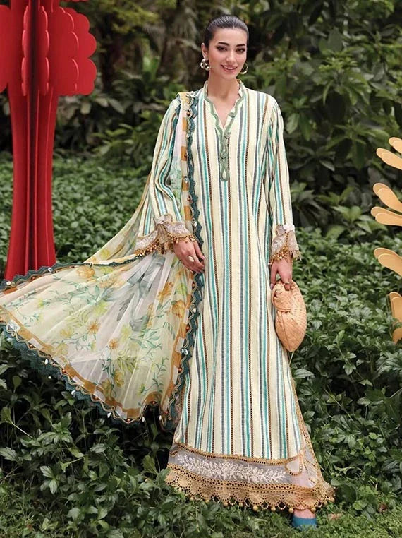M.Prints SUN CLUB Luxury Lawn Collection 2026 by MARIA.B (MPT-3002-B)