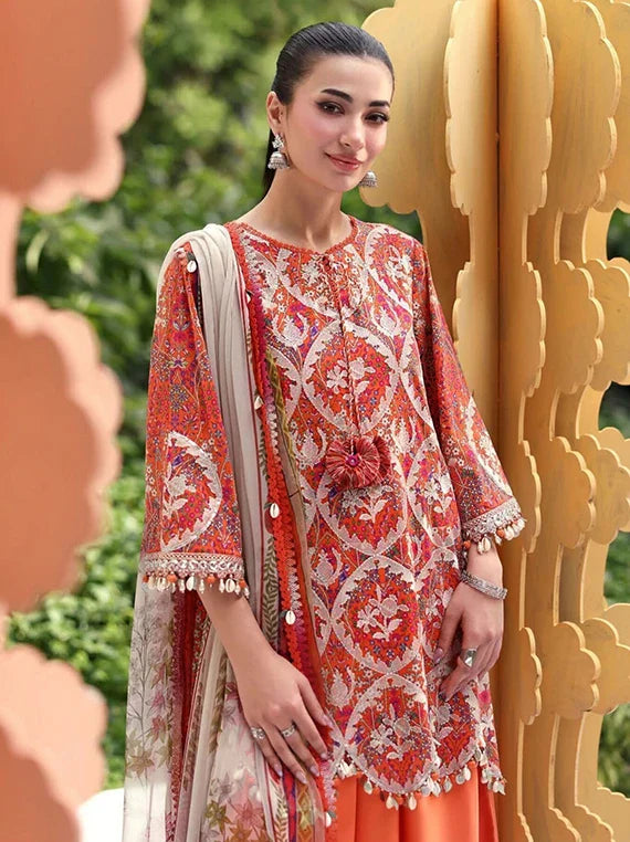 M.Prints SUN CLUB Luxury Lawn Collection 2026 by MARIA.B (MPT-3003-A)