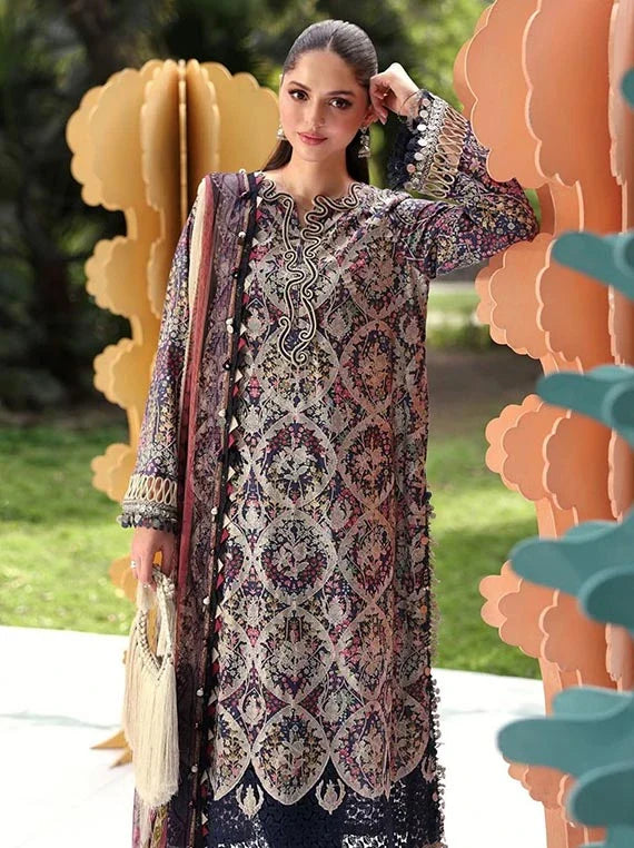 M.Prints SUN CLUB Luxury Lawn Collection 2026 by MARIA.B (MPT-3003-B)