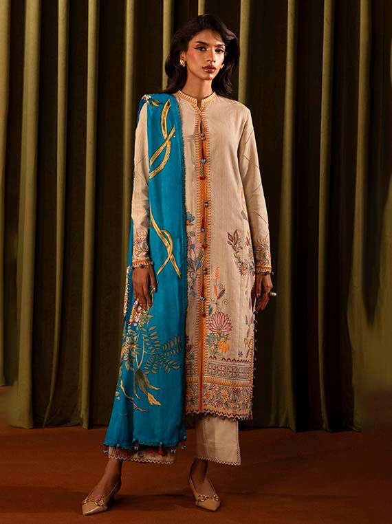 Cozy Winter Unstitch Collection 2026 (Sana Safinaz 14A)