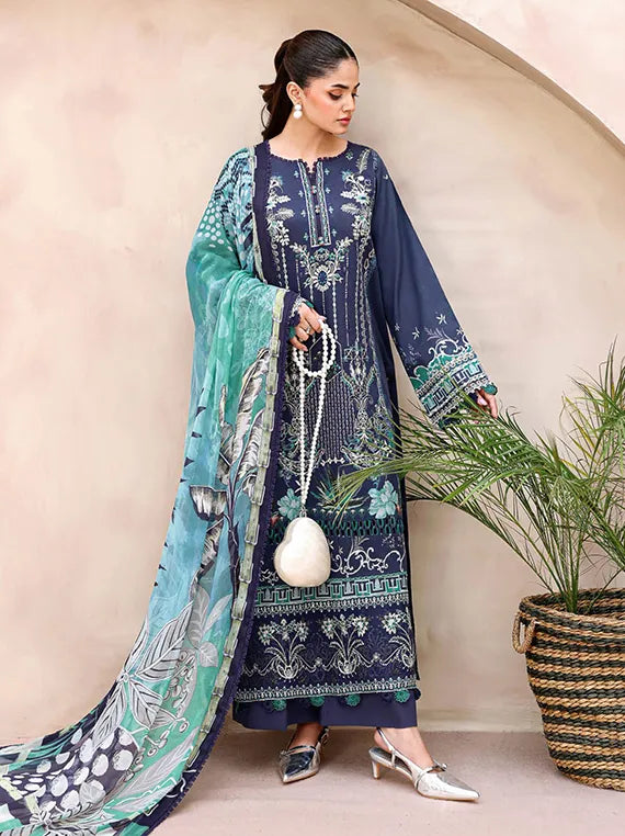 MASHAAL by Ramsha Lawn Collection 2026 Vol-15 (L-1501)