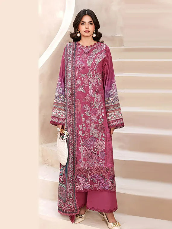 MASHAAL by Ramsha Lawn Collection 2026 Vol-15 (L-1503)