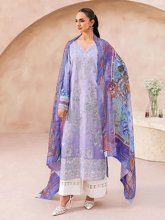 MASHAAL by Ramsha Lawn Collection 2026 Vol-15 (L-1505)