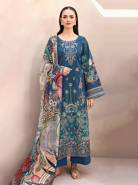 MASHAAL by Ramsha Lawn Collection 2026 Vol-15 (L-1509)