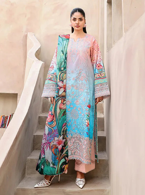 MASHAAL by Ramsha Lawn Collection 2026 Vol-15 (L-1510)